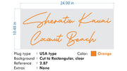 Custom Neon: Sheraton Kaua...