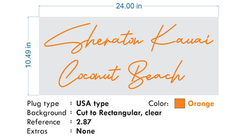 Custom Neon: Sheraton Kaua...