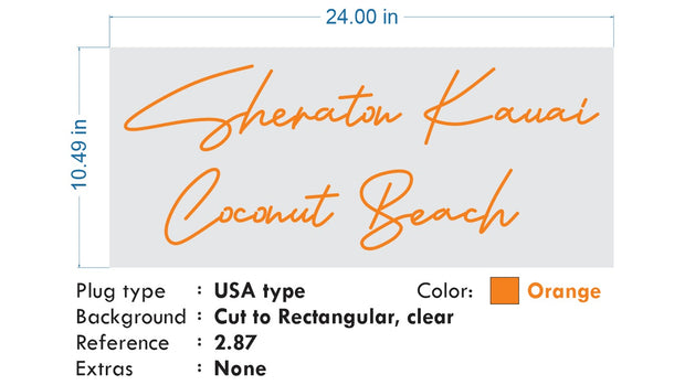 Custom Neon: Sheraton Kaua...