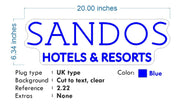 Custom Neon: Sandos Hotels...