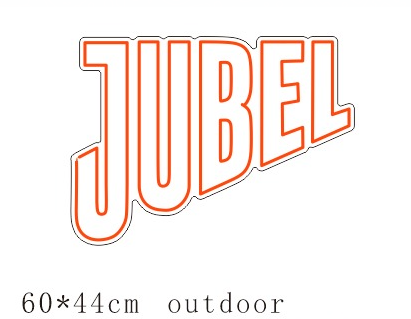 Custom Neon for Emma - JUBEL Logo -  Orange  - Remote dimmer and Delivery