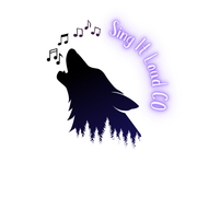 Custom Neon - Sing It Loud CO - Blue and Purple neon- 23 x 24inch - indoor Sign (2yrs Warranty)