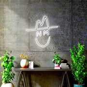 Custom Neon for Katie - White - 24 x `23inches - indoor Signs