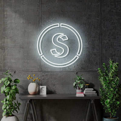 Custom Neon - Strive - White - 50x50cm - indoor Signs