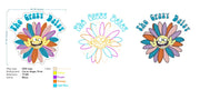 ACCOUNT ADJUSTEMENT - Custom Neon - The Crazy Daisy - 40x37"  - Multicolor -  Remote dimmer and Delivery (Copy)