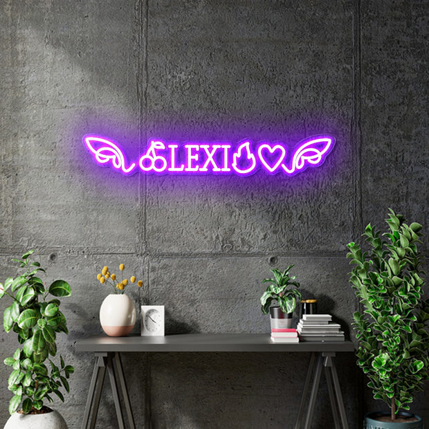 Custom Neon for Pren  -Lexi - 24x4inch   dimmer and delivery