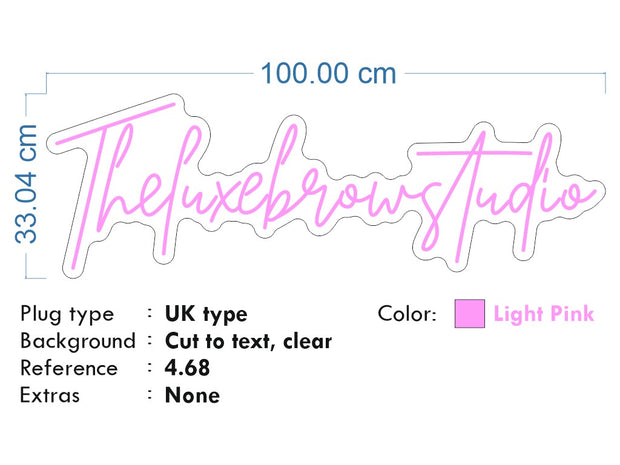 Custom Neon: Theluxebrowst...