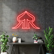 Custom Neon for Carlos - RR - Red - 70x44cm - Remote dimmer and Delivery