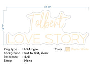 Custom Neons for Tanisha  -  Delivery and Remote + FREE BATTERY