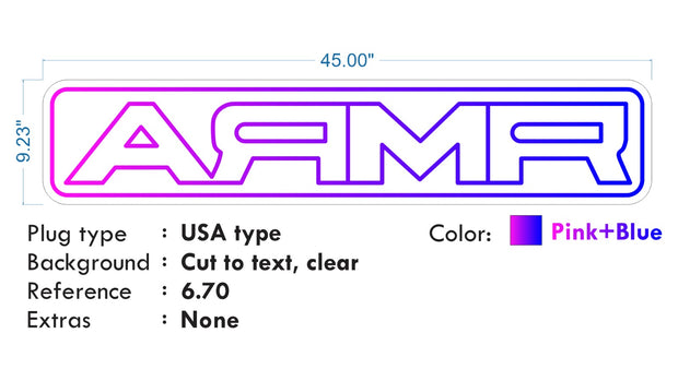 Custom Neons for Hannah - 6 signs - Details in description - dimmer and delivery