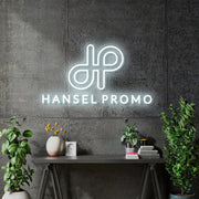 Custom Neon - Hansel Promo - White - 20x11inch  -  Remote dimmer and Delivery