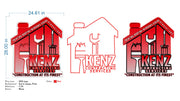 Custom Neon - Kenz Contracting Services - Red + Print - dimmer and delivery