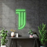 Custom Neon - The James - Green -as per mock ups - indoor Signs