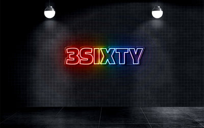 Custom Neons for Kate: GLITCH and 3SIXTY - RGB signs - RUSH PRODUCTION and FAST DELIVERY
