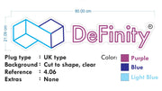 Custom neons -  DMALINK tm & DeFinity - as per mock ups - incl Shipping and 2yrs Warranty