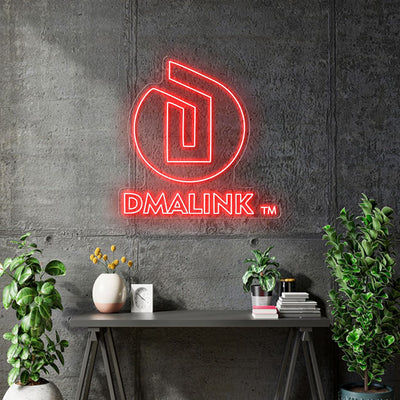 Custom neons -  DMALINK tm & DeFinity - as per mock ups - incl Shipping and 2yrs Warranty