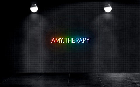 Custom Neons for Amy  - RGBs Multicolour -  65cm  - indoor Signs