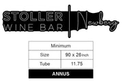 Custom Neon Logo - Stoller Wine | Newberg - Warm White neon - 90 * 26 inches & 48inch * 13.8 inch  - indoor Signs (2yrs Warranty)