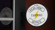 Single Side Lightbox Sign | ELECTRIC TATTOO AVENUE | Storefront Signs | Outdoor