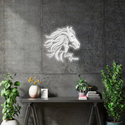 Custom Neon  - Wild Grace -  White - Size: 20 x20 inch - indoor Sign (2yrs Warranty)