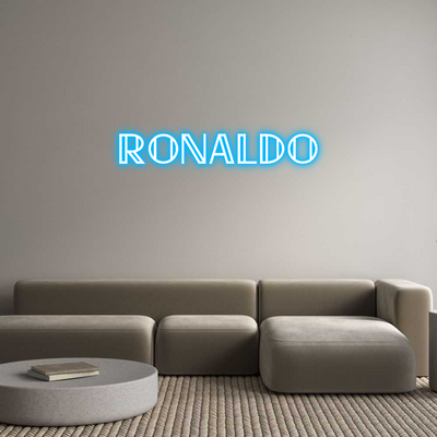 Custom Neon: Ronaldo