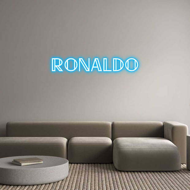 Custom Neon: Ronaldo