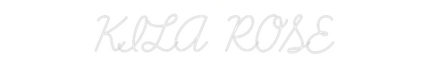 Custom Neon: KILA ROSE