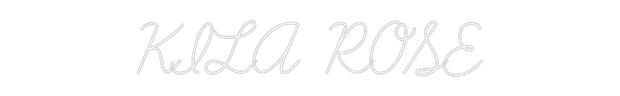 Custom Neon: KILA ROSE