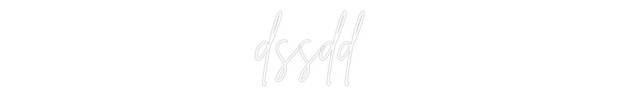 Custom Neon: dssdd