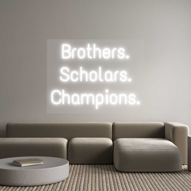 Custom Neon: Brothers.
Sc...
