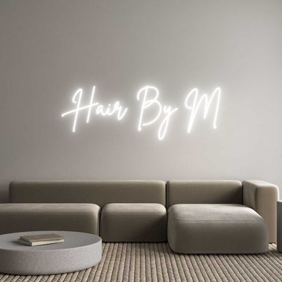 Custom Neon: Hair By M