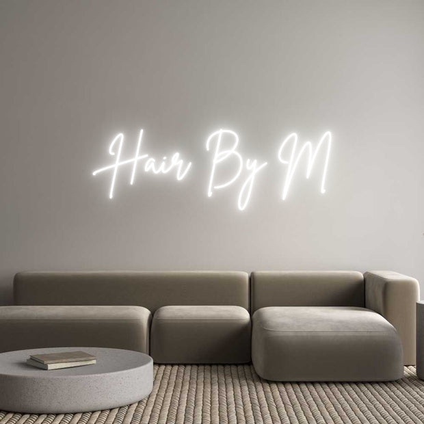 Custom Neon: Hair By M