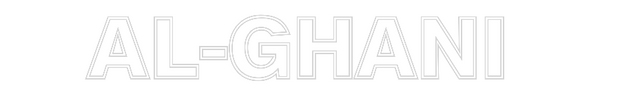 Custom Neon: AL-GHANI