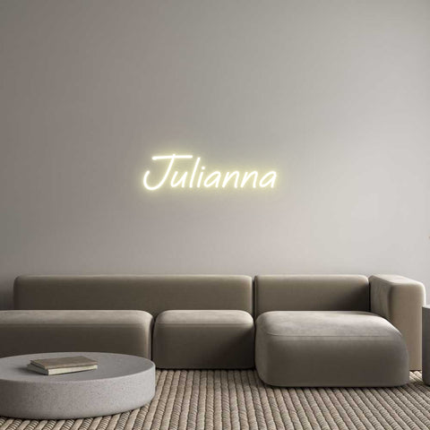 Custom Neon: Julianna