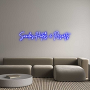 Custom Neon: Sandos Hotels...