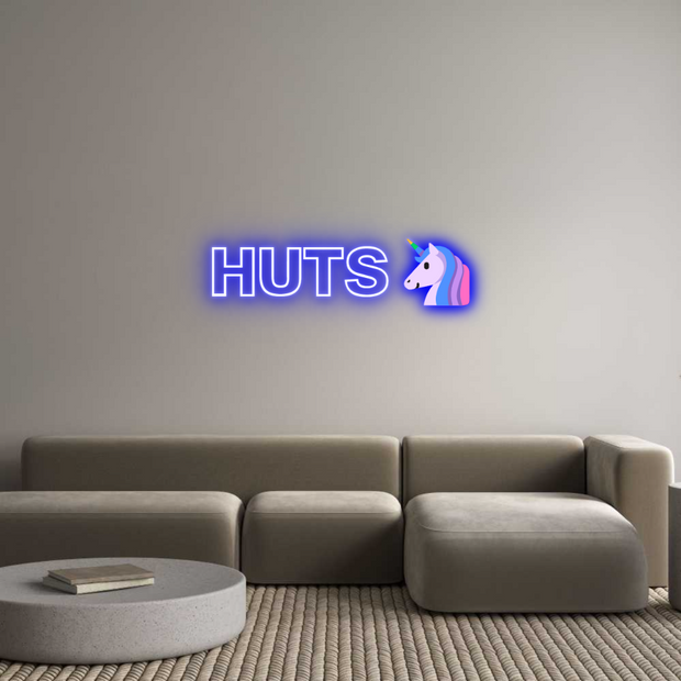 Custom Neon: HUTS🦄