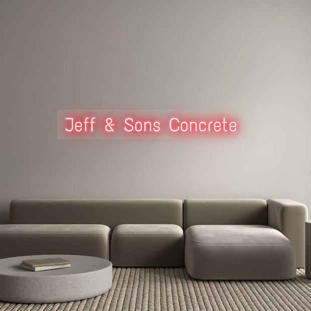 Custom Neon: Jeff & Sons C...
