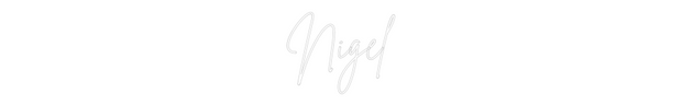 Custom Neon: Nigel