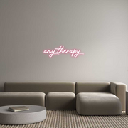 Custom Neon: amy.therapy