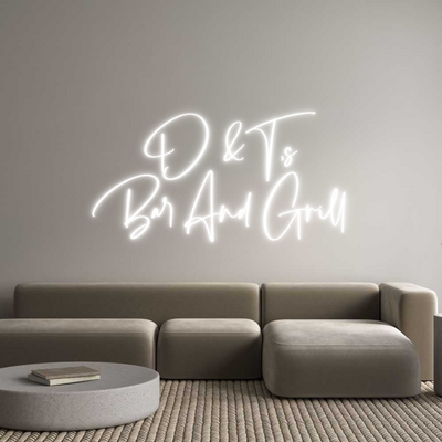 Custom Neon: D & T,s

Ba...