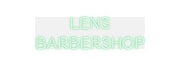 Custom Neon: Lens 
Barber...