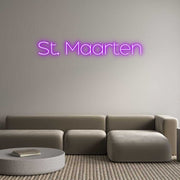 Custom Neon: St. Maarten