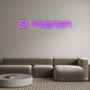 Custom Neon: St. Maarten