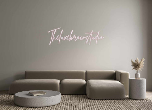 Custom Neon: Theluxebrowst...