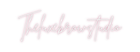 Custom Neon: Theluxebrowst...