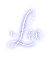 Custom Neon: Lee