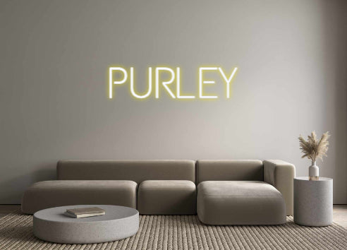 Custom Neon: PURLEY