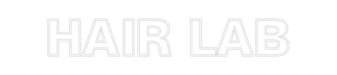 Custom Neon: HAIR LAB