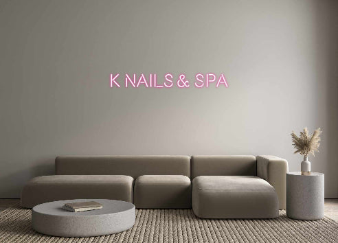 Custom Neon: K Nails & Spa