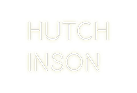 Custom Neon: Hutch
inson